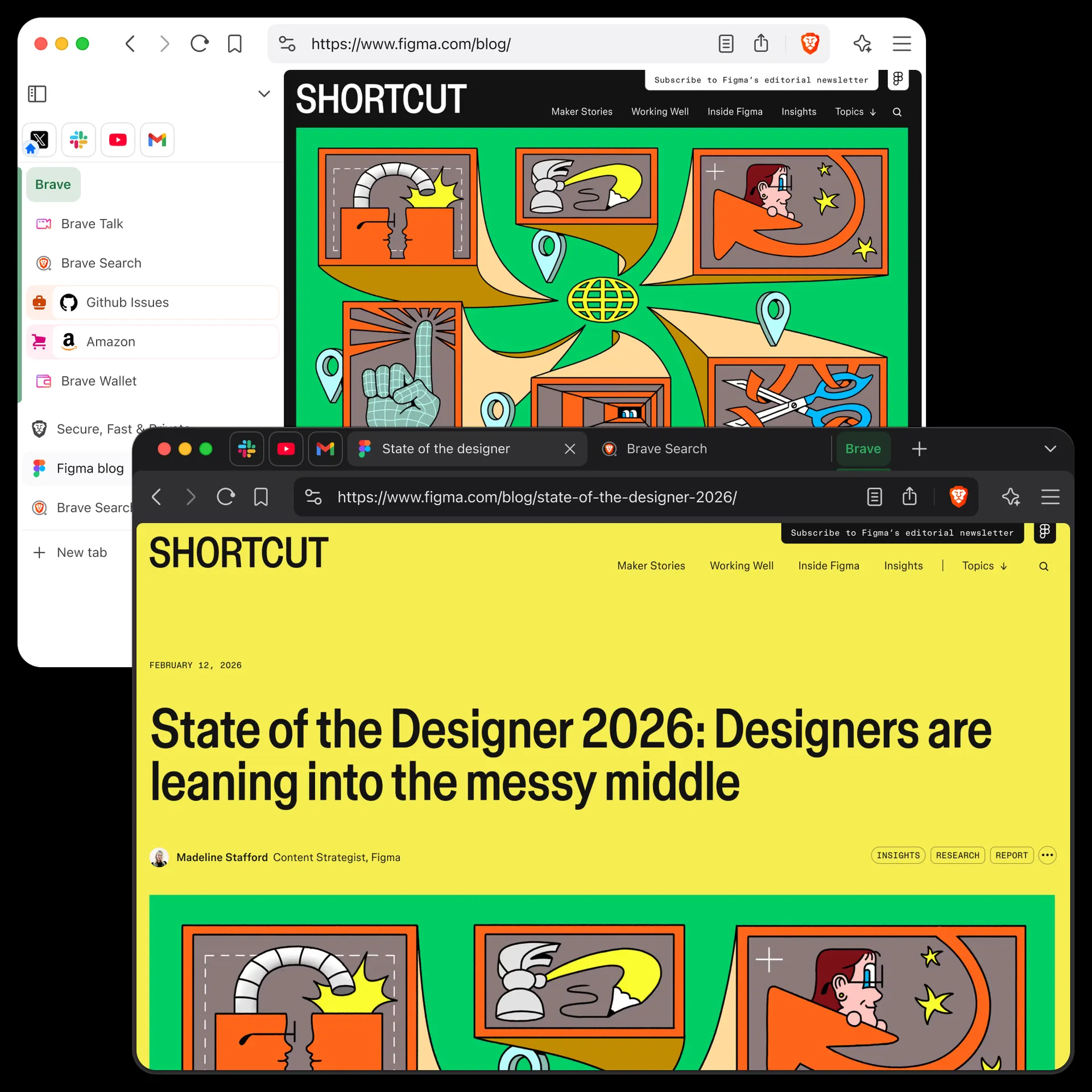 Browser design, pushing beyond Chrome