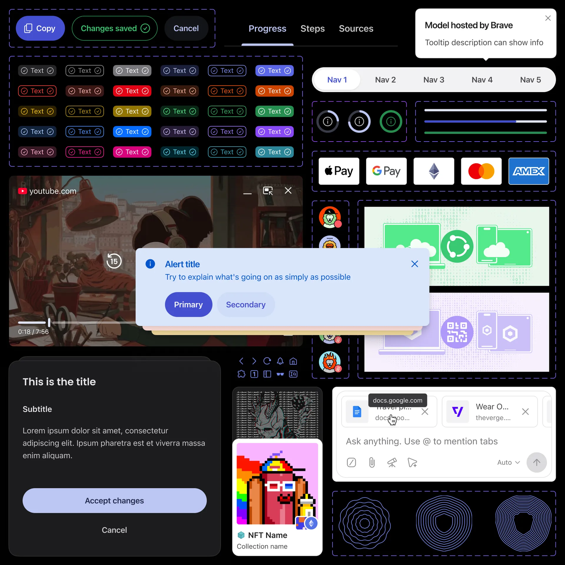 Brave's Design system