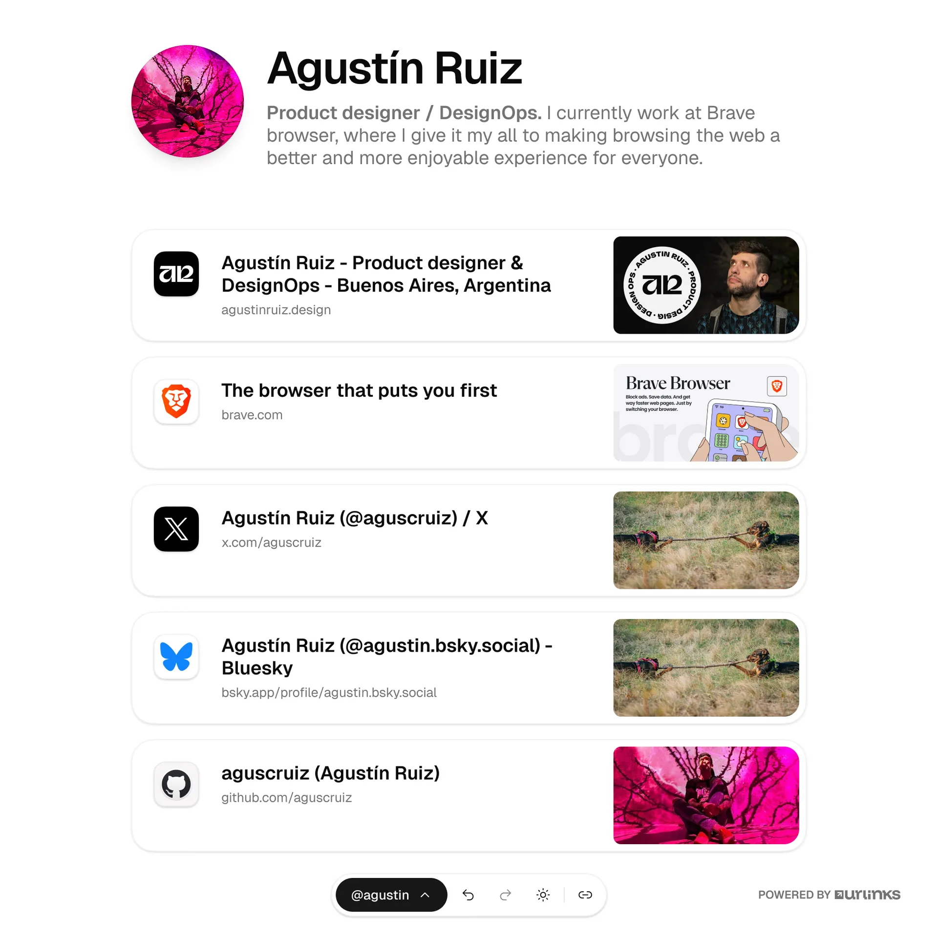 Designing a beautiful, free link-in-bio tool for everyone